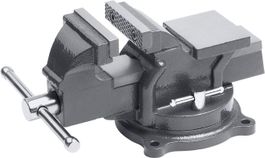 360° drehbarer Schraubstock 125 mm mit Schutzbacken